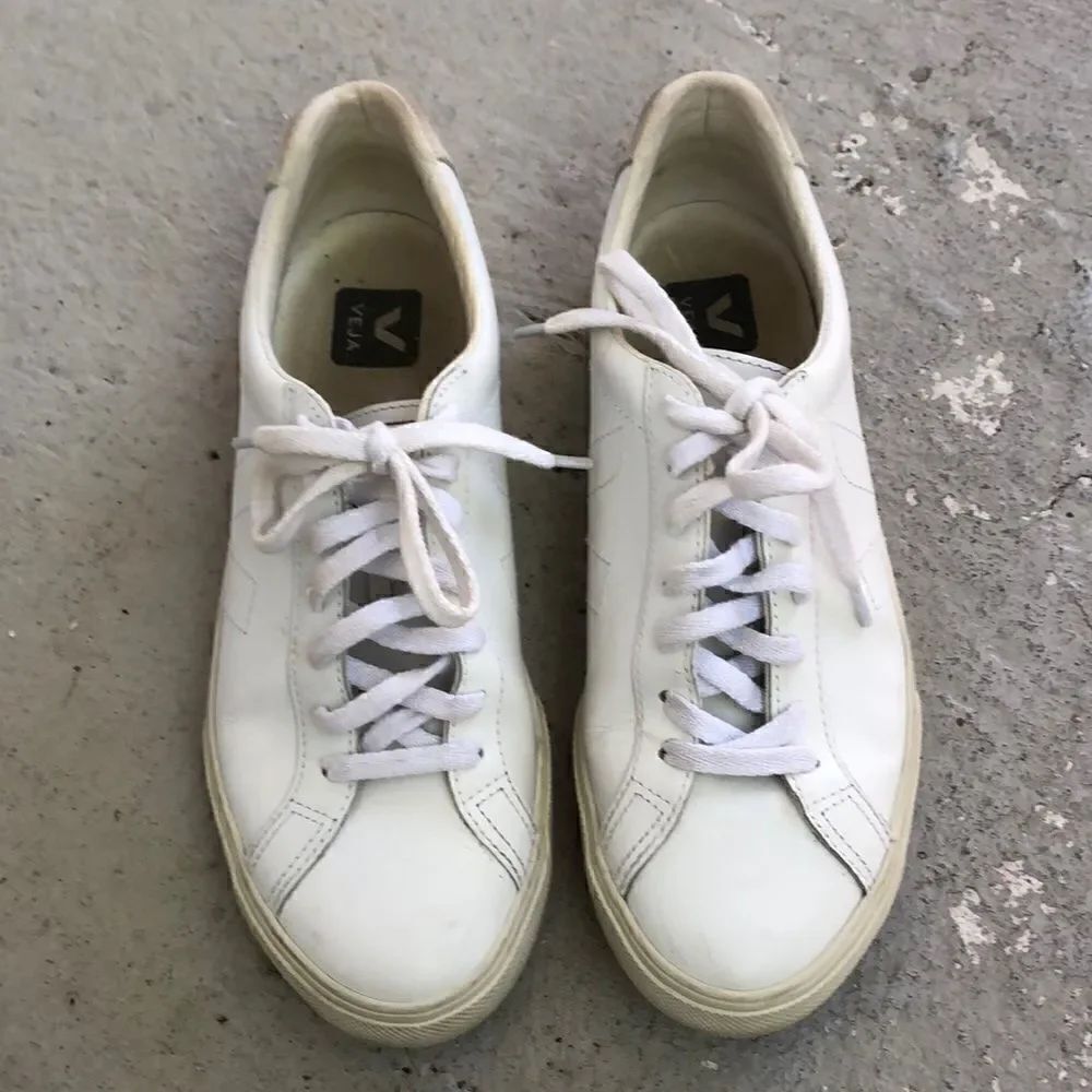 Veja all white sneakers